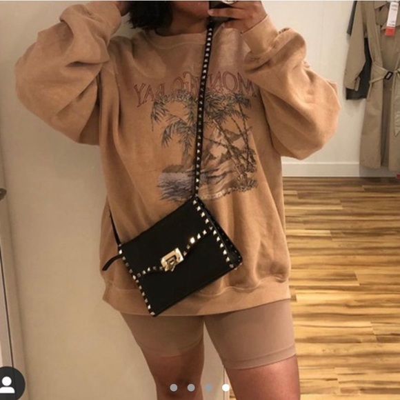 | GKA | NWT | Montego Bay Sand Sweatshirt and Bike Short Set ⌛️ - Picture 4 of 4